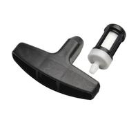 Serenophile Filtro de aire, kit de servicio, cable de arranque, tubo de combustible, foco de imprimación para HS81R HS86R HS81T HS86T HS82R HS87R HS82T HS87T, 8 piezas