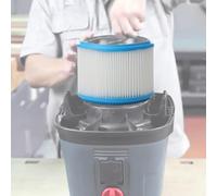 Serenophile Filtro HEPA, filtro de vacío redondo, lavable, filtro extractor de polvo, 99,97% de filtración para Bosch GAS 20 L SFC, GAS 1200 L, Nilfisk Aero 21-21 PC