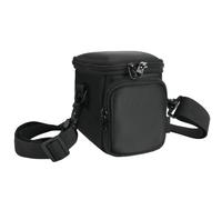 Serenophile Funda para cámara Kodak Pixpro AZ405, AZ425, AZ255, AZ401, AZ528, bolsa de viaje de nailon con correa ajustable, bolsa protectora negra