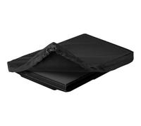 Serenophile Funda protectora para escáner, protector contra el polvo, funda para Canon CanoScan LiDE 300 400, Epson Perfection V19 V39, poliéster suave, color negro