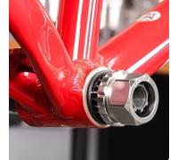 Serenophile Herramienta para pedalier de bicicleta 20T estriada para Raceface y FSA, enchufe de extracción de acero al carbono endurecido para reparación, color plateado