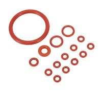 Serenophile Juntas tóricas de silicona, sellos para máquina de café, kit de juntas rojas, juego de mantenimiento para boquilla Saeco, Gaggia, Krups, Siemens