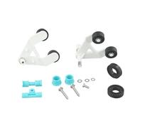 Serenophile Kit de limpiador de piscina en A, piezas de repuesto para Hayward Navigator Pro, Wanda The Whale, Diver Dave, Poolvac XL, rodillo suave con bujes, soporte de sillín, tornillos, 1 juego