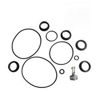 Serenophile Kit de reparación de bomba de filtro de arena, juego de juntas tóricas de válvula de liberación de aire, prevención de fugas para piscinas Intex, piezas de goma, kit de mantenimiento de 10