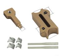 Serenophile Kit de reparación de tuberías de plástico, fijador de tuberías de agua caliente para tuberías con fugas, 8 parches de sellado permanente, solución de unión impermeable para fontanería