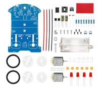 Serenophile Kit inteligente de seguimiento de línea para coche con detección automática para educación robótica, plataforma de proyectos de aprendizaje electrónico DIY para estudiantes y aficionados