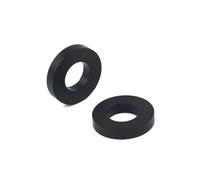 Serenophile Paquete de 2 anillos de sellado de silicona para SodaStream, para soda Club, Wasser-Maxx, cilindros Neo4, juntas de repuesto negras de 10,1 mm de diámetro interior