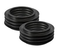 Serenophile Paquete de 2 sellos cónicos de goma para tubería de bajo nivel Geberit, junta interna de curva oculta de 42 mm, compatible con la pieza 119.668.00.1