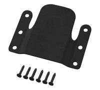 Serenophile Paquete de 4 sujetadores de conexión de sofá resistentes, soportes entrelazados para muebles modulares seccionales, reclinables, antircambios, hierro negro