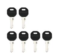 Serenophile Paquete de 6 llaves de gabinete de repuesto para EK333 333 1108-1-1 1108-U35, compatible con cajas de red apc y Hoffman, llaves de metal
