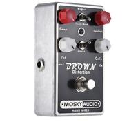 Serenophile Pedal de efecto de guitarra, reverberación de retardo de distorsión de sobremarcha, interruptores vintage/moderno y Boost, 4 pomos de control, carcasa de aleación de aluminio de zinc