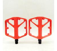 Serenophile Pedales de bicicleta de montaña, pedales de bicicleta de carretera, rodamiento DU de aleación de aluminio, pedal de nailon antideslizante, par para ciclismo MTB