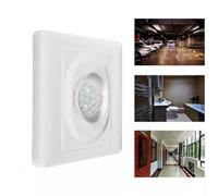 Serenophile PIR - Interruptor de luz con sensor de movimiento, detector automático de infrarrojos, montaje en pared, sin cable neutro, carga de 200 W, ahorro de energía, para el pasillo del hogar
