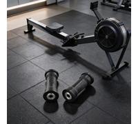 Serenophile Polea para máquina de remo, rueda de rodamiento, rodillo de fitness, deslizamiento suave, plástico duradero, 91 mm de longitud, agujero de 8 mm, para marco de tubo rectangular, paquete de