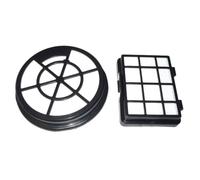 Serenophile Silvercrest BZBK 850 A1 HG07375 - Filtro de vacío, juego de filtros de escape, lavable y reutilizable, reduce los alérgenos del polvo, paquete de 2
