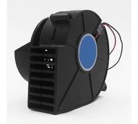 Serenophile Soplador de aire sin escobillas de 12 V CC para Navidad y Acción de Gracias, ventilador de repuesto silencioso de 4400 RPM con flujo de aire de 24 CFM, carcasa compacta de PBT para patio