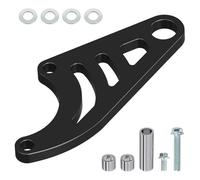 Serenophile Soporte de freno para mini bicicleta, montaje de pinza hidráulica, para Coleman CT100U 98cc 3.0HP, kit de atornillado directo de acero, negro