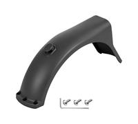 Serenophile Soporte de guardabarros trasero de repuesto para Xiaomi Mi Electric Scooter 5 Pro - Guardabarros de plástico negro resistente a salpicaduras con accesorios de montaje