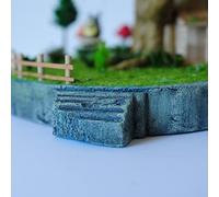 Serenophile Tablero de espuma, base de modelado, manualidades, 30 x 10 x 4,5 cm, diorama de montaña para escenas de arquitectura, proyectos escolares