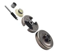 Serenophile Tambor de embrague, piñón de embrague, piezas de motosierra para Husqvarna 340 345 350 445 450, paso de 7 dientes 325, kit de repuesto con bomba de aceite