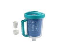 Serenophile Trampa de filtro de piscina con asa para Hayward W530 W560, para pentair R211084, para zodiac W26705, transparente para cesta de recogida de hojas con tapa fácil de abrir, azul