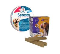 Seresto +8 kg + Dental Stick Classic Barakaldo Vet Shop