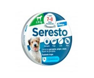 Seresto collar antiparasitario perro pequeño menos 8kg