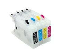SErgcrFXb Cartucho de Tinta de Recarga vacío No Hay Chips compatibles con Suministros de Impresora LC12 LC17 LC75 LC79 LC1240 LC1280 LC73 LC77 DCP-J525 J725 J925 J280 J425 J430