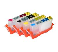 SErgcrFXb Cartucho de Tinta Recargable No Hay Chips compatibles con Suministros de Impresora para 910 912 915 916 917 919 Uso con OfficeJet 8010 8020 8025 8028 8022 8026 8012 8018(Cartridge No Chips)