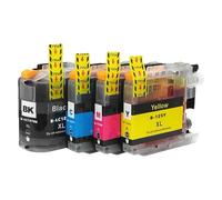 SErgcrFXb Compatible with Printer Models DCP-J4110DW MFC-J4410DW MFC-J4510DW MFC-J4610DW MFC-J4710DW LC127XL LC125XL LC127 LC125 Ink Cartridge For Part Number LC127XL LC125XL LC127 LC125(4pcs)