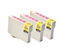 SErgcrFXb T0801 T0802 T0803 T0804 T0805 T0806 Color Compatible con Suministros de Impresora Stylus Photo R265 RX610(3pcs Light mag)