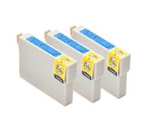 SErgcrFXb T0801 T0802 T0803 T0804 T0805 T0806 Color Compatible con Suministros de Impresora Stylus Photo R265 RX610(3pcs Cyan)