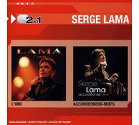 Serge Lama - coffret 2 CD : L'Ami - Accordeonissi-Mots