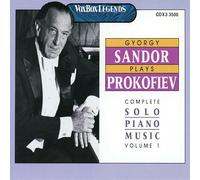 Serge Prokofiev : Intégrale de la musique pour piano, volume 1
