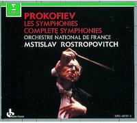 SERGE PROKOFIEV - les symphonies complete symphonies orchestre national de france mstislav rostropovitch by Prokofiev (1991-11-08)