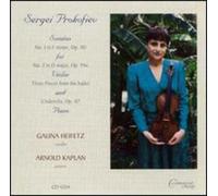 Serge S. Prokofieff/Heifetz/Kaplan - Prokofiev, Sergei : 3 Pieces from Cinderella