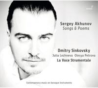 Sergei Akhunov Sergey Akhunov: Songs & Poems (CD) Album (Importación USA)