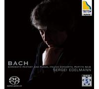 Sergei Edelmann, piano - Bach: Fantasia cromatica y fuga/Concierto italiano
