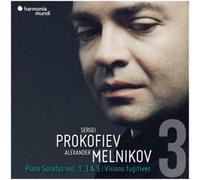 Sergei Prokofie Sergei Prokofiev: Piano Sonatas Nos. 1, 3 & 5/Visions Fugit (CD)