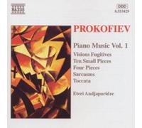 Sergei Prokofiev Piano Music Vol. 1 (CD) Album (Importación USA)