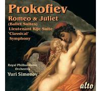 Prokofiev : Suites Romeo et Juliette & Lieutenant Kije - Symphonie n° 1. Simonov.