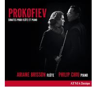 Ariane Brisson – Prokofiev: Sonatas for Flute and Piano – CD – Importación USA