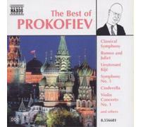 Sergei Prokofiev The Best of Prokofiev (CD) Album (Importación USA)