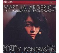 Martha Argerich Radio-Symphonie-Orchester Berlin Riccardo Chailly Symphonieorchester des Bayerischen Rundfunks Kyril Kondrashin - Rachmaninov: Piano Concerto No.3 / Tchaikovsky: Piano Concerto No.1