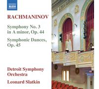 Sergei Rachmani Rachmaninov: Symphony No. 3 in a Minor, O (CD) (Importación USA)