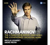 Sergei Rachmani Rachmaninov: The 4 Piano Concertos/Piano (CD) (Importación USA)