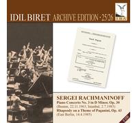 Sergei Rachmani Sergei Rachmaninoff: Piano Concerto No. 3 (CD) (Importación USA)