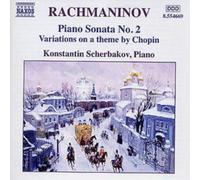 Sergei Rachmani Sonata No. 2, Variations On a Theme By Ch (CD) (Importación USA)