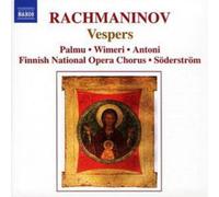 Sergei Rachmani Vespers (Soderstrom, Finnish Noc, Palmu, (CD) (Importación USA)
