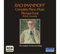 Sergei Rachmaninov Rachmaninoff: Complete Piano Music (CD) (Importación USA)